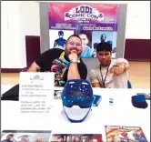  ?? COURTESY PHOTOGRAPH ?? Jazz Badwalla played the Blue Ranger on Mighty Morphin Power Rangers, and was at last year's Lodi Comic Con.