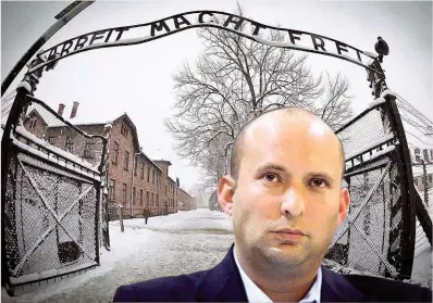  ??  ?? Natürlich seien die Todeslager in Polen von Deutschen gebaut und betrieben worden, sagt Israels Minister Bennett. Dennoch hätten sich viele Polen am Holocaust beteiligt.