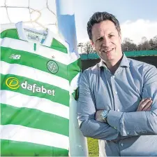  ??  ?? Celtic’s new Head of Recruitmen­t Lee Congerton.