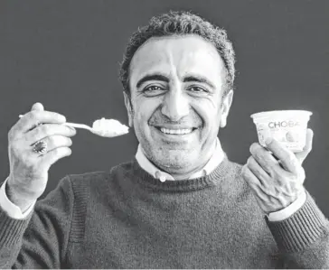  ?? MIKE GROLL, AP ?? Hamdi Ulukaya took an old, unwanted factory and turned it into Chobani. “I was just going with my gut,” he says.