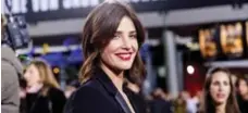  ?? TRIBUNE NEWS SERVICE ?? Cobie Smulders, who is known for her role in TV show How I Met Your Mother, made her Broadway debut last month in comedy Present Laughter.