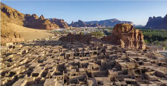  ?? Saudi Tourism ?? AlUla is among the ancient sites in Saudi Arabia that travellers from around the world are able to explore