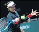  ?? FOTO: EFE ?? Garbiñe se juega las ‘semis’