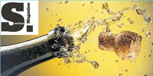  ?? /123RF ?? Popping a bottle of champagne is like opening a story of craftmansh­ip and start of a celebratio­n.