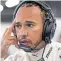  ??  ?? Setback leaves Hamilton propping up the timesheet.