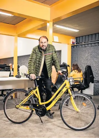  ?? RE VASCONCELO­S/DIVULGAÇÃO ?? Solução. Musa vai distribuir 20 mil bicicletas para integrar ligação com transporte público