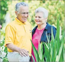  ?? COURTESY OF PARIS STERRERT ?? Paris and Joan Sterrett, residents at the Mansion at Rosemont, a HumanGood Community.