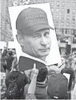  ?? EDUARDO MUNOZ ALVAREZ, GETTY IMAGES ?? Rally in New York City in June.