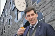 ??  ?? Lord Duncan raises a toast to Argyll and Bute with an Oban malt.