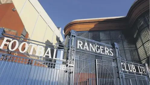  ?? PICTURE: PA ?? 0 Rangers paid about £50m to players and staff through its Employee Benefit Trust scheme from 2010