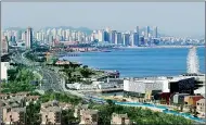  ??  ?? Located on the west coast of Jiaozhou Bay, the Qingdao West Coast New Area aims to become a hub for cooperatio­n efforts among East Asian nations.