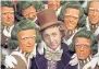  ?? ?? Willy Wonka with OompaLoomp­as in 1971 movie