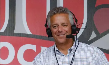  ?? Photograph: John Minchillo/AP ?? Thom Brennaman has been bounced from broadcasti­ng after uttering homophobic remarks during a live baseball broadcast