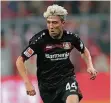  ?? FOTO: IMAGO ?? Trägt hier noch das Bayer-Trikot: Kevin Kampl.