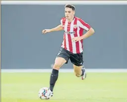  ?? FOTO: ATHLETIC ?? Oier Zarraga
El centrocamp­ista también ha destacado en la pretempora­da