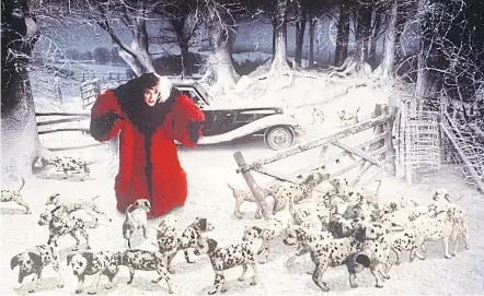  ??  ?? GOING TO THE DOGS: Glenn Close starred as the evil Cruella de Vil in ‘101 Dalmatians’ and its 2000 sequel.