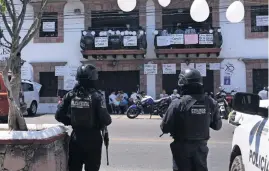  ?? ?? El actual alcalde de Taxco, Mario Figueroa Mundo, ha minimizado la violencia, las desaparici­ones y los asesinatos, como el de la niña Camila, que han ocurrido en ese municipio; ahora buscará reelegirse.