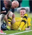  ?? Foto: dpa ?? Immer wieder fällt Marco Reus wegen Verletzung­en aus.