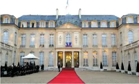  ??  ?? The Elysée Palace in Paris has been the site of sexual intrigues, but President Emmanuel Macron appears to have bucked the trend. Photograph: Sipa/Rex