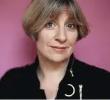  ??  ?? Angel of the north: comedian Victoria Wood