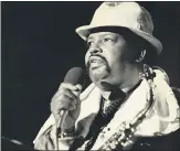  ?? R.J. REYNOLDS COLLECTION ?? Cannonball Adderley performs at Seattle’s Penthouse jazz club in 1966.