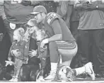  ?? TIM FULLER/USA TODAY SPORTS ?? Kelly Stafford said she wanted her Instagram post to show “how much gratitude and love I have for this place.”