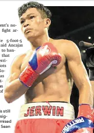  ?? AFP ?? Jerwin Ancajas is still waiting for that signature fight promised by his promoter, Sean Gibbons.—