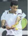  ?? THE ASSOCIATED PRESS ?? Félix Auger-Aliassime is poised to crack the top 100 for the first time on Monday.