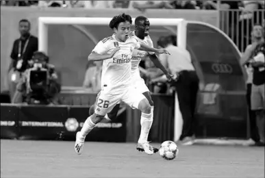  ??  ?? Real Madrid laat Takefusa Kubo op huurbasis gaat naar Mallorca. (Foto: Goal)