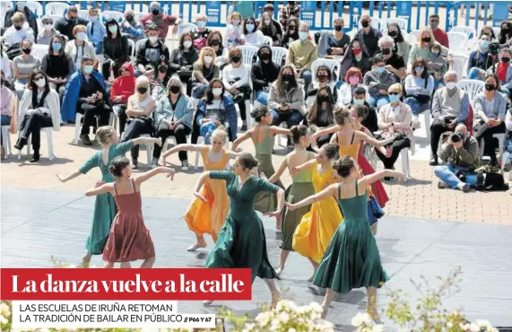  ?? Foto: Javier Bergasa ?? Alumnas de Andrés Beraza Escuela de Danza, durante su actuación.