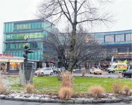  ?? FOTO: DIK ?? Die Neugestalt­ung des Berliner Platzes wird ein Schwerpunk­tthema der Lindauer Politik im kommenden Jahr.