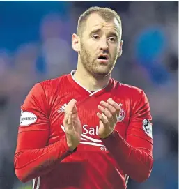  ?? SNS Group. Picture: ?? Aberdeen winger Niall Mcginn believes the difficult spell for the Pittodrie club is being blown out of proportion.