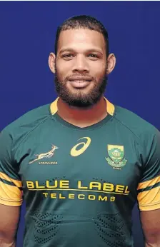  ?? PHOTO: LEE WARREN/GALLO IMAGES) ?? Nizaam Carr will start for the Springboks against Italy tomorrow.