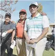  ??  ?? Buena calidad de golf se vio en el Campestre Lourdes con jugadores de varios clubes de la región.