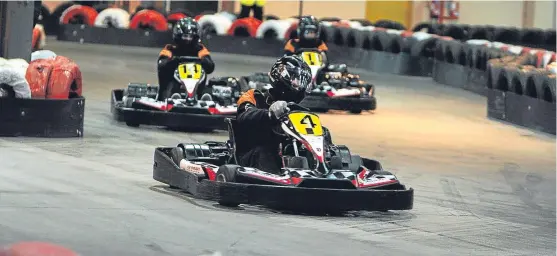  ??  ?? WHy NOt uNLEAsH yOur INNEr LEwIs HAMILtON wItH A sEssION At SCOtKArt IN DuNDEE?