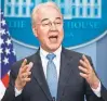 ?? JIM WATSON, AFP/GETTY IMAGES ?? Former Health and Human Services Secretary Tom Price.
