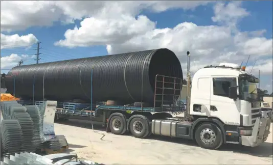  ?? Australia’s leading supplier of corrugated metal pipes and corrugated plate structures. ??