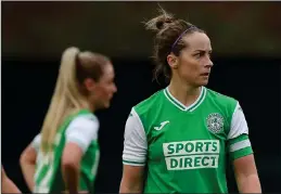  ?? ?? Hibernian captain Joelle Murray will bring glittering career to end