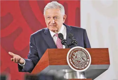  ?? | NOTIMEX ?? AMLO dijo que con el tiempo los habitantes de Culiacán juzgarán si fue buena o mala la decisión que tomó.