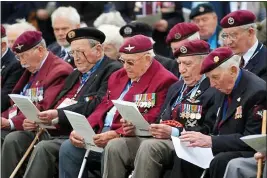  ??  ?? RESPECT: Insurer Free Spirit helped war veterans travel to the Netherland­s