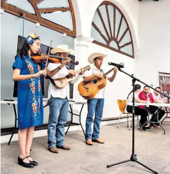  ?? RENÉ CORRALES ?? La musica del norte de Veracruz también fue estudiada por Román Güemes