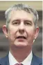  ??  ?? CALL Ex-minister Edwin Poots