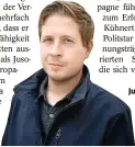 ?? FOTO: RETO KLAR, FUNKE FS ?? Jung, links, das größte Talent der SPD: Kevin Kühnert.