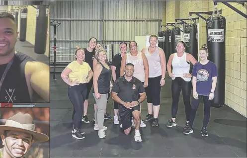  ??  ?? Eldean Demmery saw the benefits of physical activity when it comes to addressing mental health issues. Now he’s helping others by showing them how to live an active lifestyle. PHOTOS: SUPPLIED