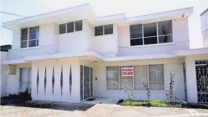  ?? RAFAEL PACHECO ?? Esta es la vivienda que funcionó como sede de campaña del PRN, en Sabana Norte.