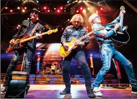  ?? REO Speedwagon seen performing earlier this year. GETTY IMAGES ??