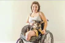  ?? BRUCE DEACHMAN/FILES ?? Sarah Stott lost her left leg below the knee, her right leg up to her hip, and her fingers when she was struck by a train in Montreal in December 2014. She died this week, her family says.