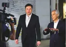  ?? AP ?? Tesla CEO Elon Musk and Chicago Mayor Rahm Emanuel. Norway is one of Tesla’s biggest markets, with about 8,500 cars sold last year.