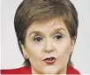  ?? Dpa-BILD: Mitchell ?? Nicola Sturgeon