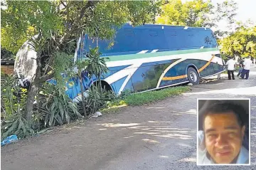  ?? ?? 1 2 1 Ataque. José Rigoberto Anaya, de 53 años, fue asesinado ayer mientras conducía un bus de la ruta 202. El crimen ocurrió en el municipio de El Refugio. 2 Acoso. La ruta 202, que viaja entre la capital y Ahuachapán, se ha quejado constantem­ente de sufrir el acoso de pandillero­s que operan en Chalchuapa.